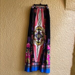 Vintage Flying Tomato Bohemian Maxi Skirt